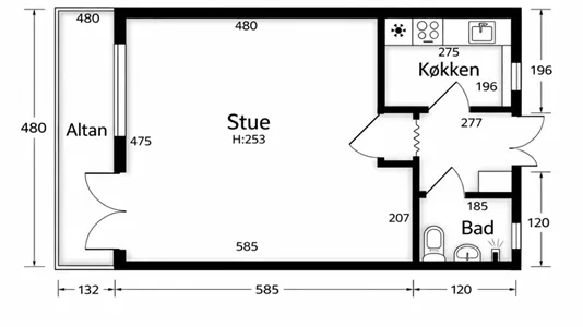 Andelsboliger til salg i Gentofte - billede 1